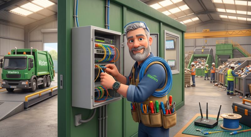 The Looming Waste Tech Bottleneck: Why Site Connectivity Just Became Mission-Critical